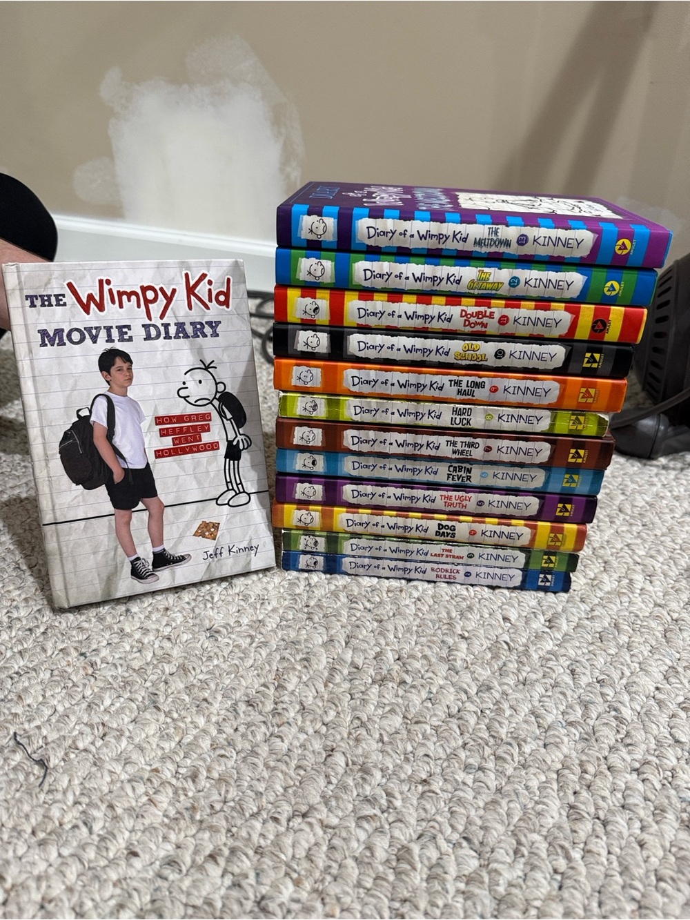 Diary of a Wimpy Kid Hardcover Book Set - Colorful Covers
